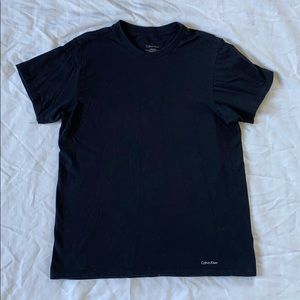 Calvin Klein Plain Black Tshirt
